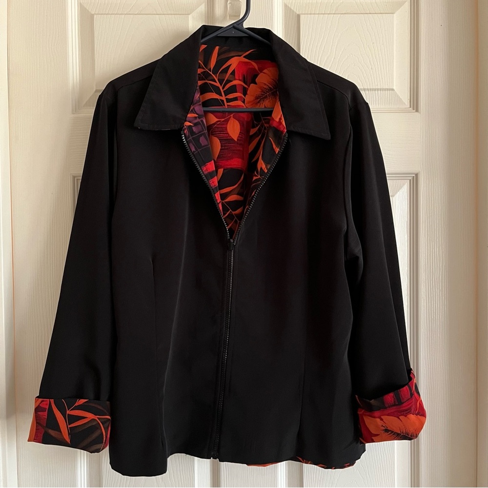 Reversible Leaf Pattern And Black Steven Edwards … - image 2